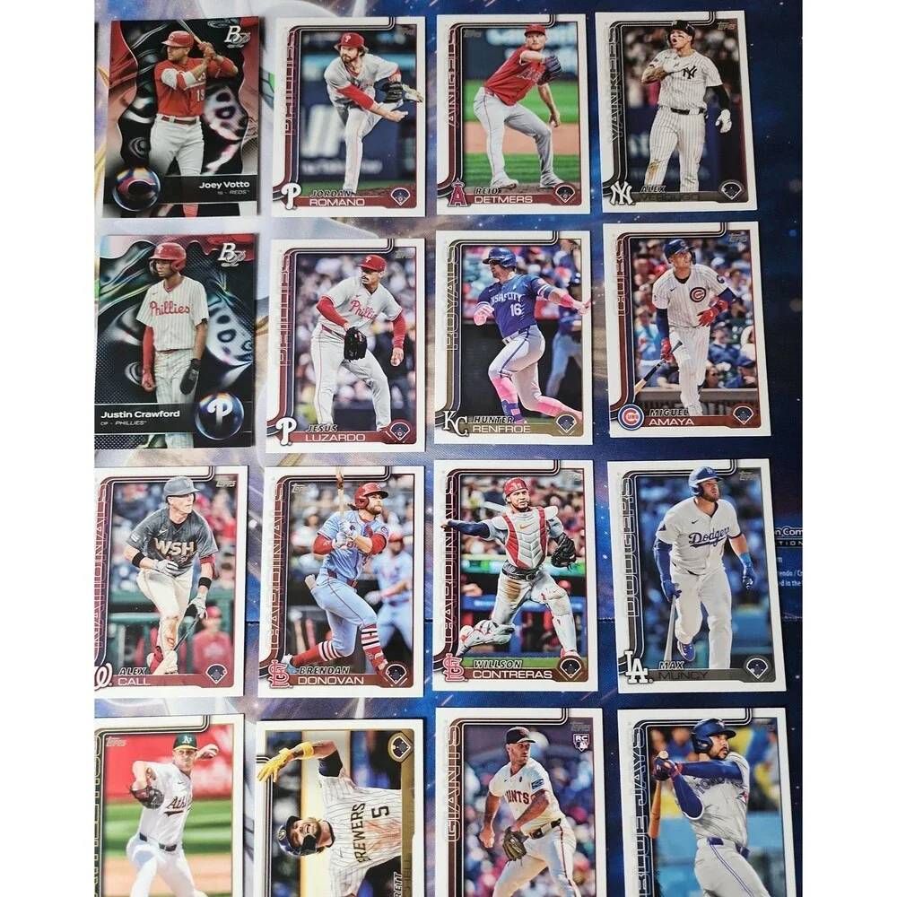 35 Card Baseball Lot - Topps/Bowman Platinum - Gabriel Rincones AUTO (LOT 6) - Picture 9 of 12